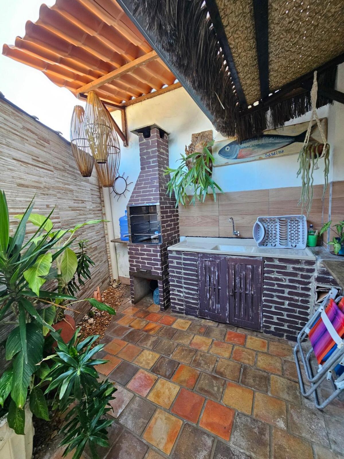 Belissima Casa 2 Beira Mar Em Com Piscina, Pe Na Areia